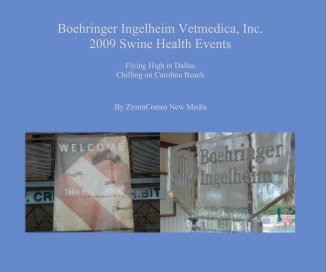 Boehringer Ingelheim Vetmedica, Inc. 2009 Swine Health Events book cover