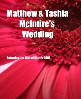Matthew & Tashia McIntire's Wedding book cover