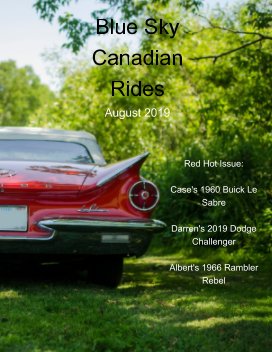 Blue Sky Canadian Rides - August 2019 book cover