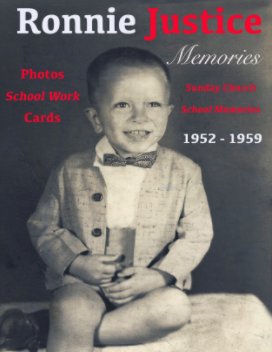 Ronnie Justice - Memories book cover