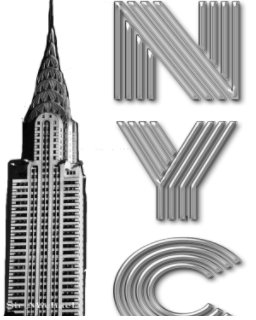 New York City  Chrysler Building Writing  Drawing Journal book cover