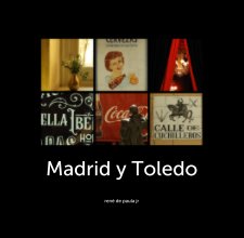 Madrid y Toledo book cover