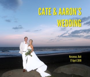 Cate and Aaron's Wedding book cover