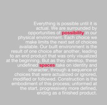 Possibility Spaces book cover