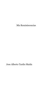 Mis Reminiscencias book cover
