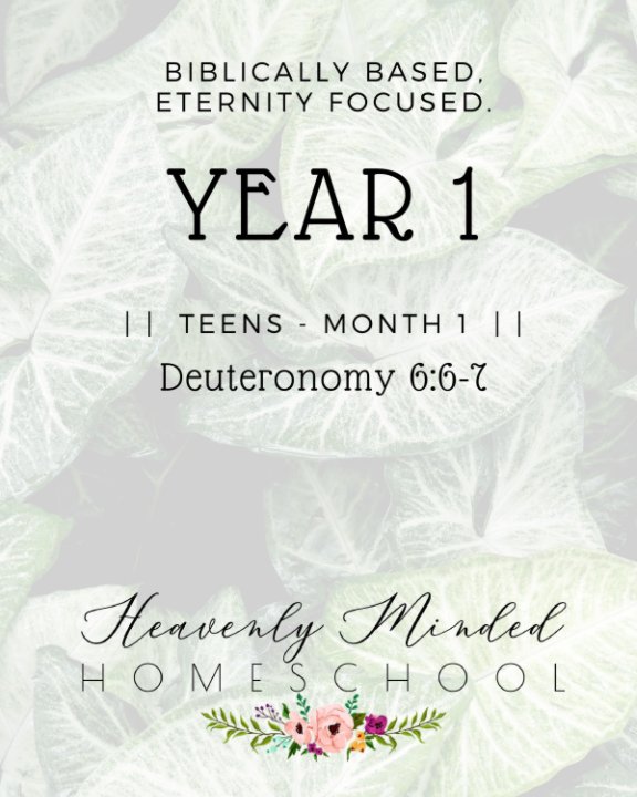 View Month 1 - Year 1  - Teens by Heidi Garcia