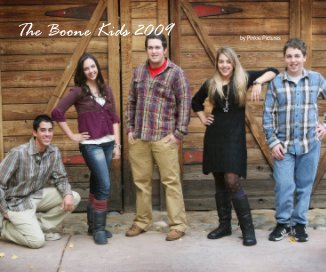The Boone Kids 2009 by Pinkie Pictures book cover
