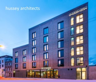 hussey architects portfolio 2019 book cover