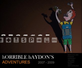 hORRIBLE hAYDON'S ADVENTURES book cover