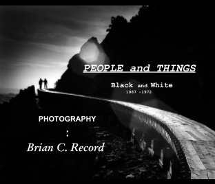 PEOPLE and THINGS Black and White book cover