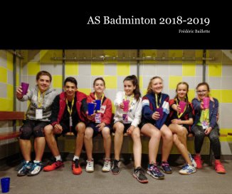 AS Badminton 2018-2019 book cover