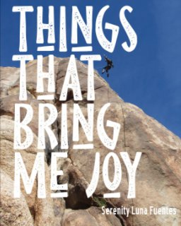 Things That Bring Me Joy book cover