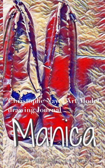 Ver Christophe Nayel Art Model Manica Red Pumps Clinton in Blue Dress creative Journal por Sir Michael Huhn, Michael Huhn