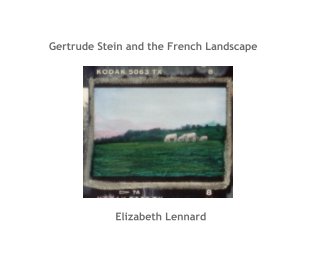 Gertrude Stein and the French Landscape book cover