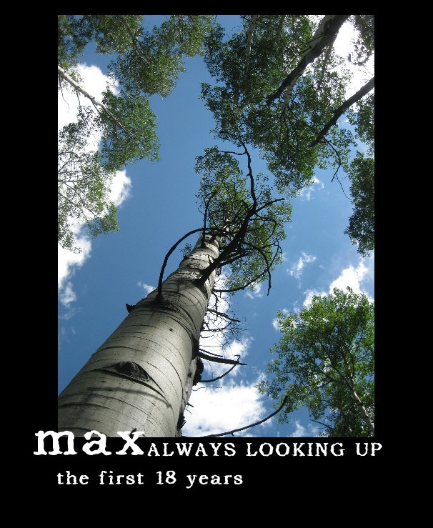 View maxALWAYS LOOKING UP the first 18 years by Aly1
