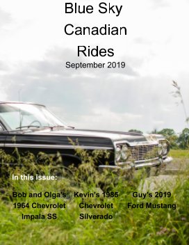 Blue Sky Canadian Rides - September 2019 book cover