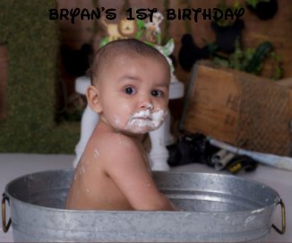 Bryan's 1st Birthday book cover