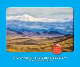 The land of the great blue sky book cover