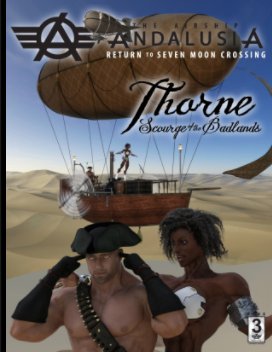 Thorne Scourge of the Badlands book cover