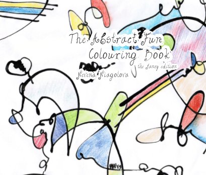 The Abstract Fun Colouring Book book cover
