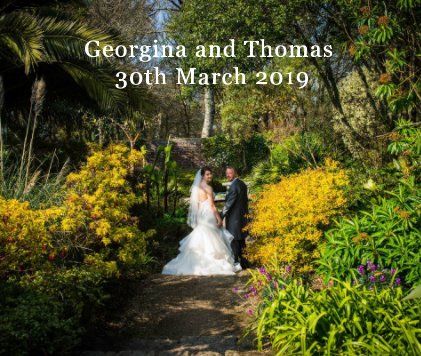 Georgina and Thomas 30th March 2019 book cover