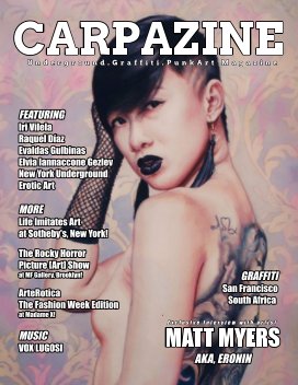 Carpazine Art Magazine Issue Number 21 book cover