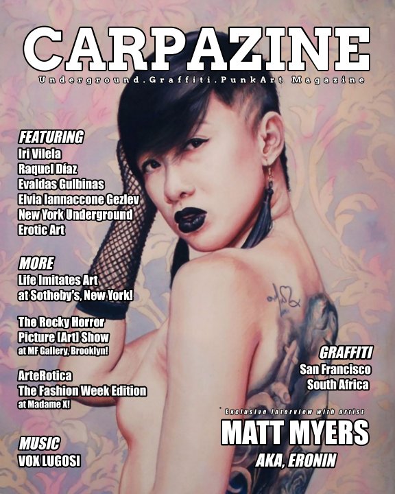 Carpazine Art Magazine Issue Number 21 nach Carpazine anzeigen