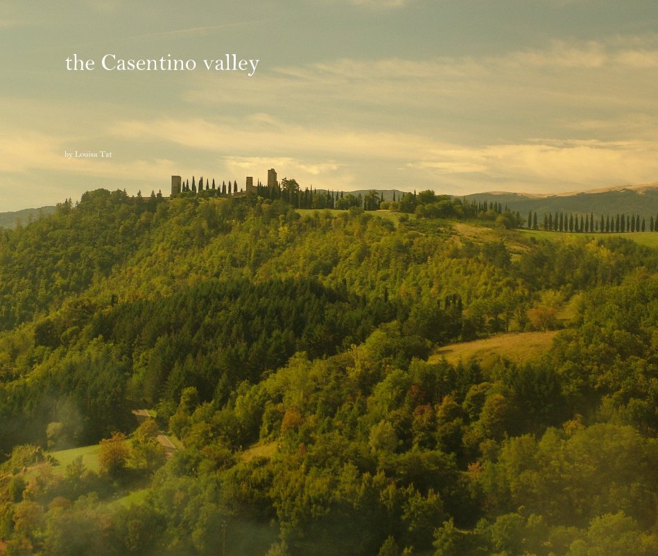 View the Casentino valley by Louisa Tat