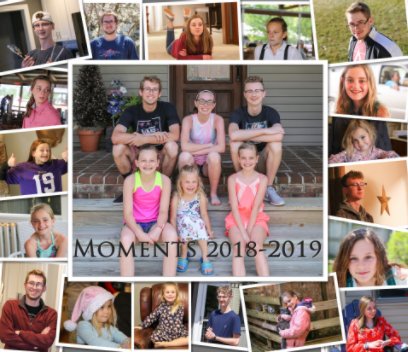 Moments 2018-2019 book cover