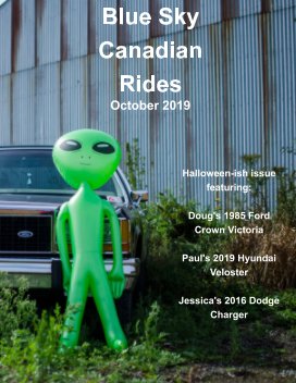 Blue Sky Canadian Rides October 2019 book cover