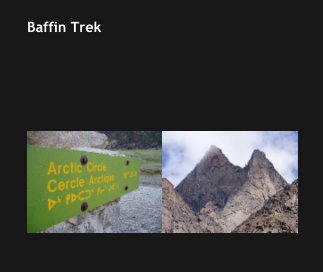 Baffin Trek book cover