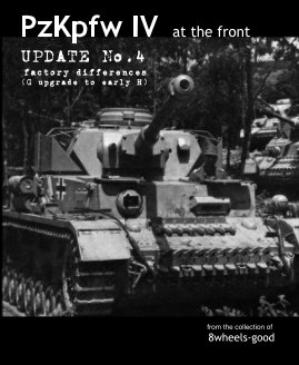 PzKpfw IV at the front Update No. 4 book cover