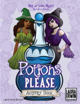 Potions Please Activity Book book cover