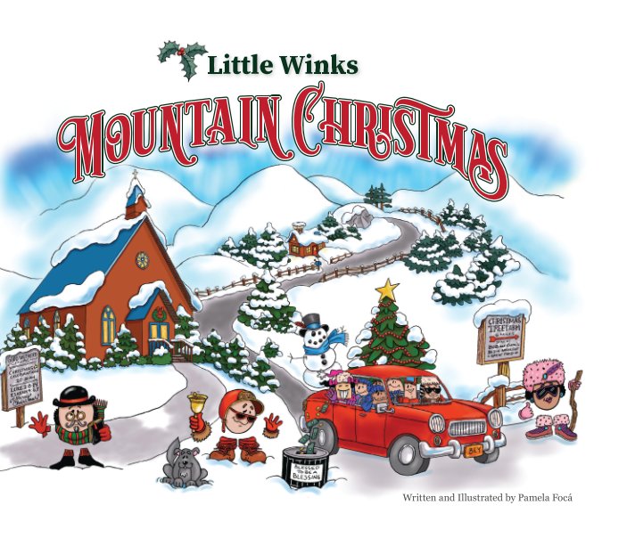 View Little Winks Mountain Christmas by Pamela Focá