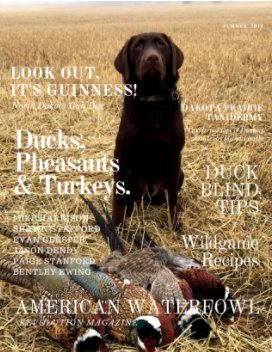 American Waterfowl Revolution Magazine book cover