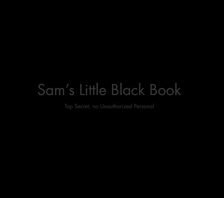 View Sam's Little Black Book by Steven Aiello (ellophotos)