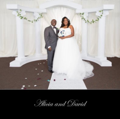 Alicia and David Wedding Album book cover