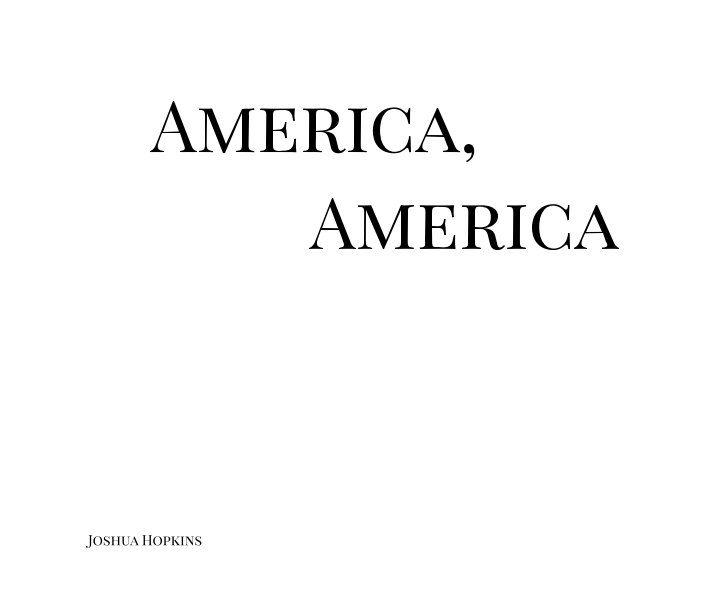 View America, America by Joshua Hopkins