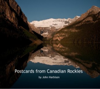 Postcards from Canadian Rockies book cover