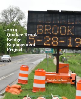 2019 Quaker Brook Bridge Replacement Project book cover