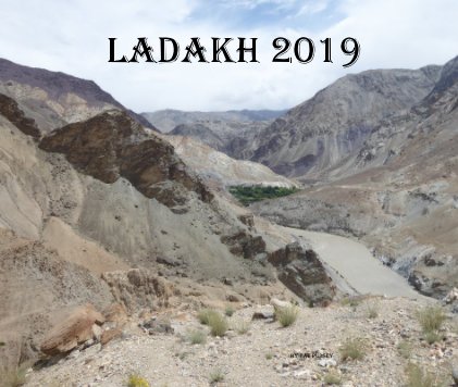 Ladakh 2019 book cover