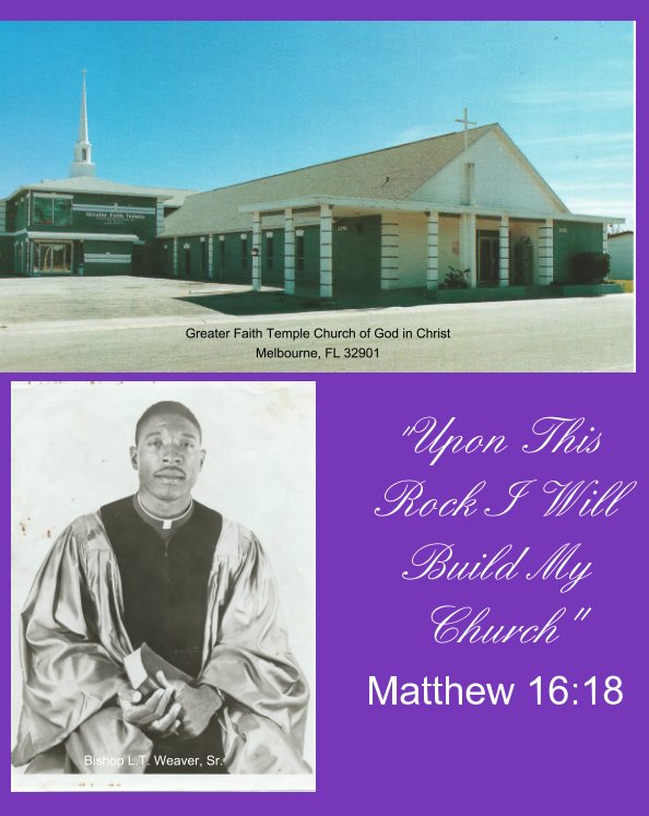 View Upon This Rock I Will Build My Church by Tyrone Bray