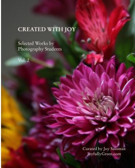 Created with Joy Selected Works by Photography Students Vol. 2 book cover