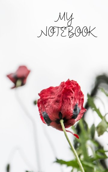 View Notebook (13x20) with photos of flowers by Eleftheria Louka