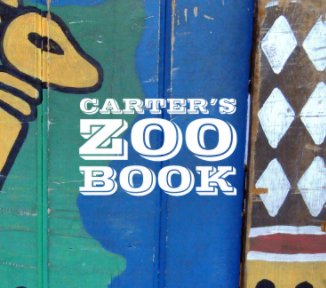 Carter's Zoo Book book cover