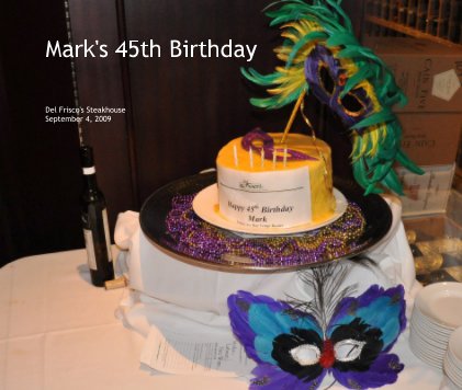 Mark's 45th Birthday book cover