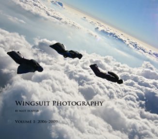 Wingsuit Photography (hardcover) book cover