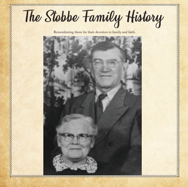 Stobbe Family History (rev5) book cover
