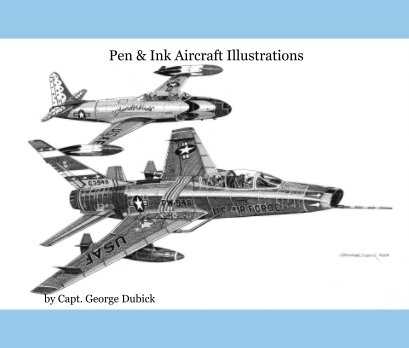Pen and Ink Aircraft Illustrations book cover