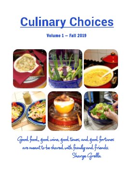 CULINARY CHOICES - Issue #1 - Fall 2019 book cover
